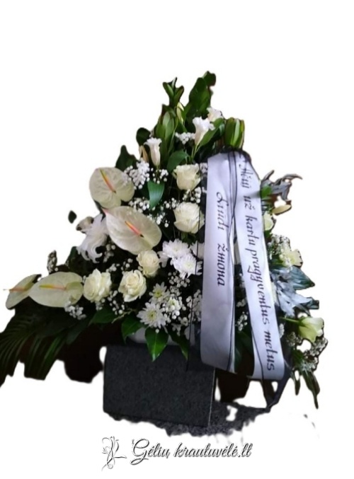 Gedulo kompozicija su juostomis 03