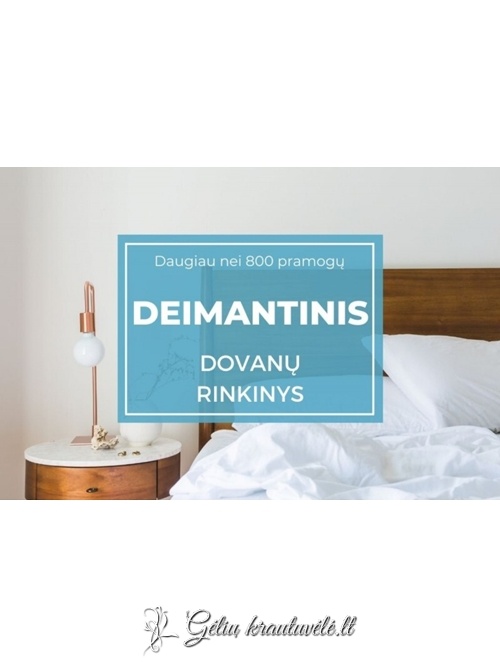 Deimantinis dovanų rinkinys iš 800 pasirinkimų