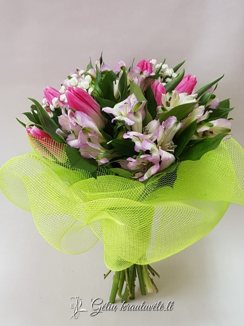 Puokštė pavasario džiaugsmas