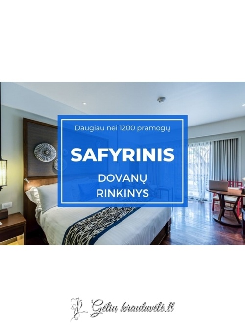 Safyrinis dovanų rinkinys iš 1200 pasirinkimų